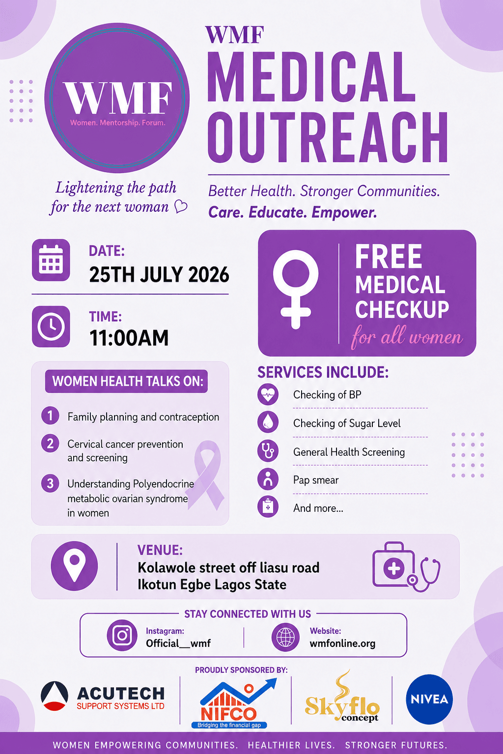 WMF Medical outreach